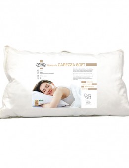 Guanciale per letto in piuma d'oca Carezza Soft | Molina piumini dal 1890